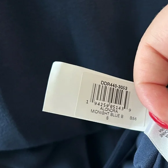 NWT Dress The Population Alondra Dress Midnight Blue - Picture 6 of 6